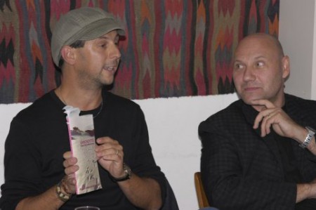 14.10.2006 - der gute Ton im Gasthaus Stempel - die Präsentation von "GehDICHTE"